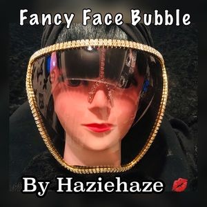 Blinged out Face Bubble